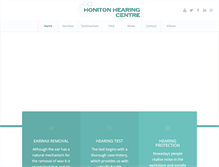 Tablet Screenshot of honiton-hearing.co.uk